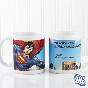 Personalized Superman Coffee Mug   DC Comics