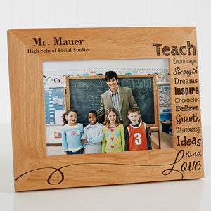 Our Teacher Personalized Frame- 5 x 7
