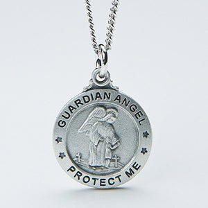 Guardian Angel Engraved Children's Pendant