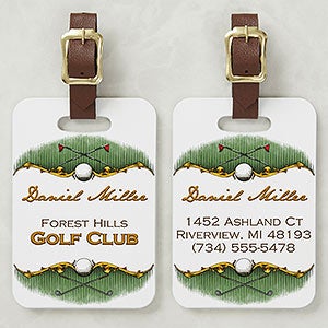 Golf Course Personalized Bag Tag