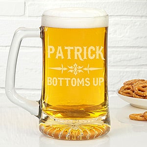 Raise Your Glass To... 25 oz. Personalized Beer Mug