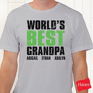 Granddude Personalized Hanes® Adult T-Shirt