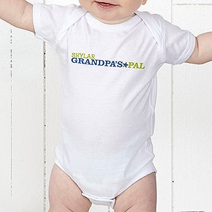 Grandpa's Favorite Personalized Baby Bodysuit