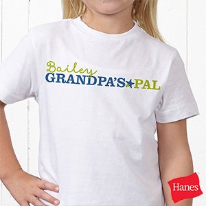 Grandpa's Favorite Personalized Hanes® Youth T-Shirt