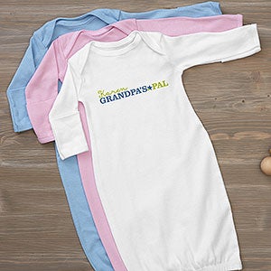 Personalized Grandkids Baby Gown