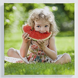 personalized photo canvas prints square 12 x 12 photo gifts