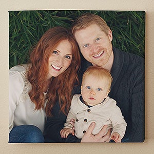 Personalized Square Photo Canvas Prints - 20 x 20