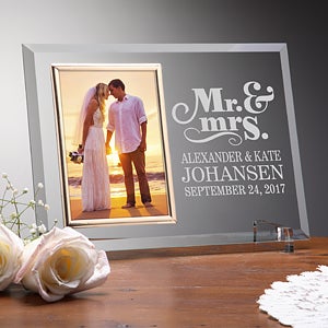 The Happy Couple Personalized Reflections Frame