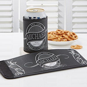 Beer Label Personalized Can & Bottle Wrap