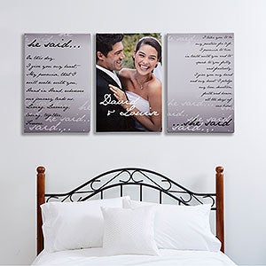 wedding vow canvas personalized wedding canvas prints vows split panel 14509 wedding vows on canvas photography wedding vow canvas personalized wedding canvas prints vows split panel 14509 wedding vows on canvas photography