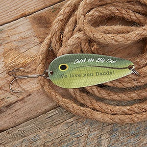 custom engraved fishing lures australia Big Catch Personalized Fishing Lure