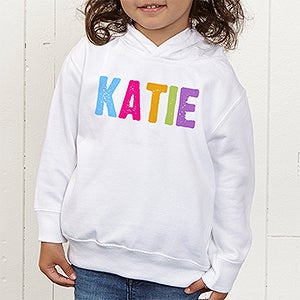 All Mine! Personalized Toddler Hooded Sweatshirt