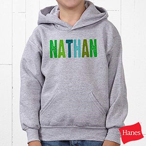 All Mine! Personalized Youth Hooded Sweatshirt