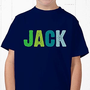 Personalized Kids Name T-Shirt - All Mine - Youth Large (14-16) - Red
