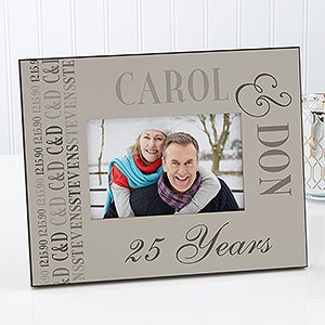 Anniversary Memories Personalized Frame