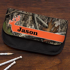 Tree Camo Personalized Pencil Case