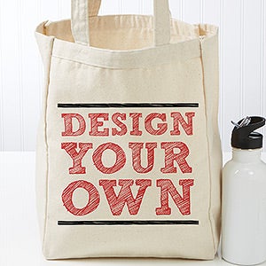 Design Your Own Small Natural Tote Bag