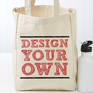 Design Your Own Small Natural Tote Bag