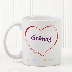 Personalized Coffee Mugs For Her - All Our Hearts