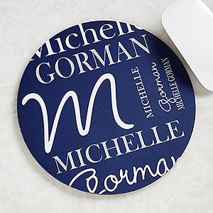 Personalized Mouse Pads - Personally Yours - Round