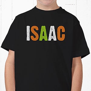 Personalized Halloween Kids Clothes - All Mine! Youth T-Shirt - Youth Small (6-8) - White
