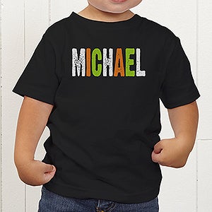 All Mine! Halloween Personalized Toddler T-Shirt