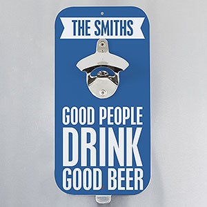 Personalized Beer Quotes Magnetic Bottle Opener
