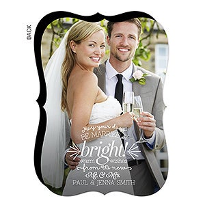Be Married Christmas Digital Photo Cards- Vertical