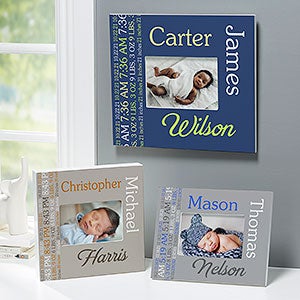 Personalized Picture Frame - Darling Baby Boy - 14861