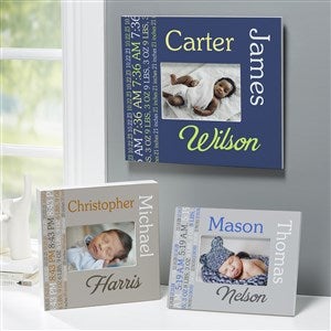 Personalized Picture Frame - Darling Baby Boy - 14861