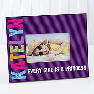 Personalized Kids Picture Frame - All Mine!