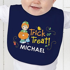 Personalized Precious Moments Halloween Baby Bib