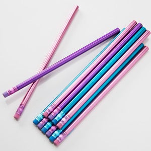 Trendy Color Metallic Pencils-12 Piece Set