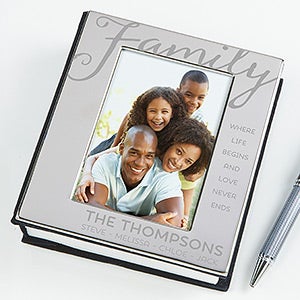Where Life Begins Personalized Family Photo Album