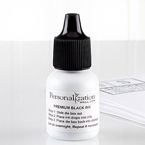Black Ink Refill For Self-Inking Stampers