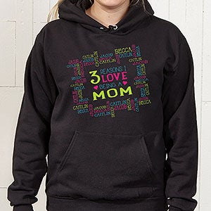 Reasons Why Personalized Apparel - Black Hooded Sweatshirt - Adult X-Large - Black