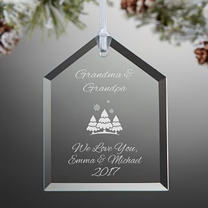 Create Your Own House Personalized Ornament
