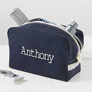 mens travel toiletry bag monogrammed