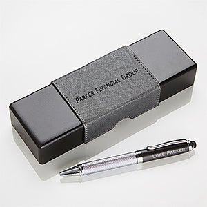 Business Professional Personalized IT Pen Case and Stylus Pen Set