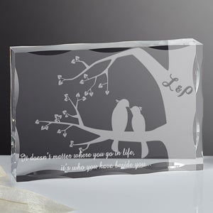 Love Birds Personalized Keepsake