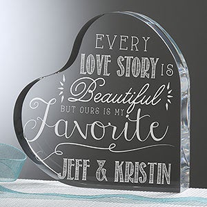 Love Quotes Personalized Keepsake