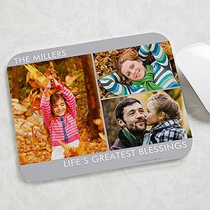 Personalized Photo Mouse Pad - Picture Perfect - 3 Photo