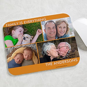 Personalized Photo Mouse Pad - Picture Perfect - 4 Photo