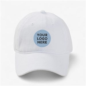 Personalized Logo Cap - White - 15243