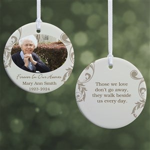 Personalized Photo Memorial Christmas Ornament - In Loving Memory - 2-Sided