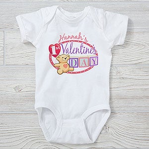 Personalized Baby's First Valentine's Day Clothes