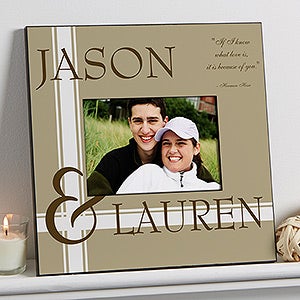 Personalized Romantic 5x7 Wall Frame - To Love You