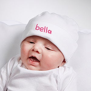 Snug As A Bug Personalized Baby Hat