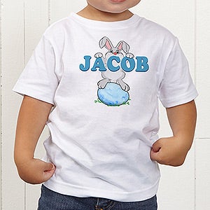 Bunny Love Personalized Toddler T-Shirt