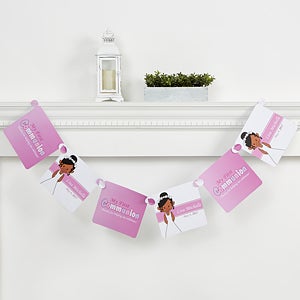 I'm the Communion Girl Personalized Paper Banner
